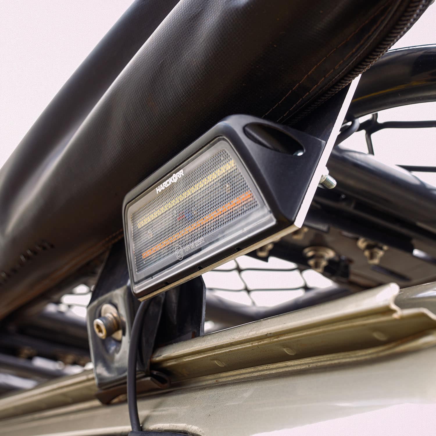 HARDKORR XDW Series Tri-Colour 45 Degree Angled LED Work Light (Black) - HKXDWOW45B